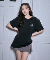 レースハートTシャツ