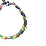 silkyarn karen silver bracelet