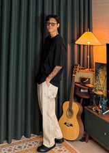 [ VIR Style Original ] Damage Canvas Carpenter Pants 4COLOR