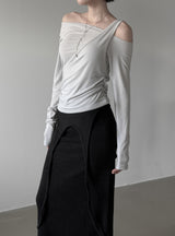 Elmun Layered Off-Tee
