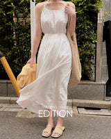 [MADE] Eden Back Open Long Dress