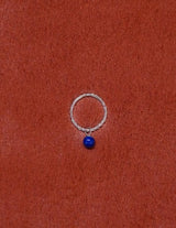 Lapis Lazuli Ball Spining Ring