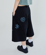 DOODLE BERMUDA PANTS