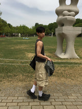 ヒエルパラシュートポケットバミューダパンツ 3C