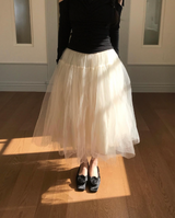 oblige plum sheer midi sk