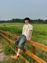 Sunkissed Stripe Patch Shirt
