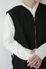utility zip-up vest