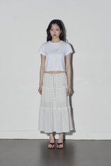 long cc skirt (white)