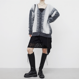 (Unisex) Redao Colored Knitwear Cardigan