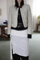 Bare Me Boucle Crop Jacket