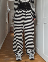 Annie Stripe Set-up String Pants
