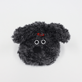 PAPA.GO.PAPA Black Sesame Piz Poodle Pouch Keyring