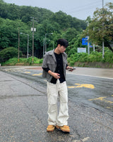 Deep Dyeing Incision Pants