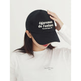 L'ENFANCE BALL CAP (BLACK)