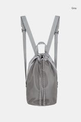 Our draw string net backpack