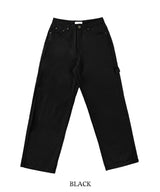 ASCLO Leather Cotton USA Flag Carpenter Pants (3color)