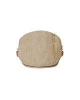 Embroidered Hunting Cap _ BEIGE