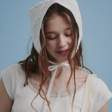 Frill Bandana (White)