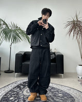 Repel Back Strap Denim Pants