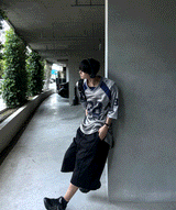 24SS カーブドバミューダパンツ