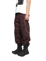 PILOT WASHED RED PANTS