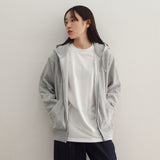 NOUVELLE VAGUE HOODIE ZIP UP (GREY)