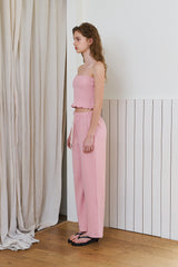 Waffle comfort top_pink
