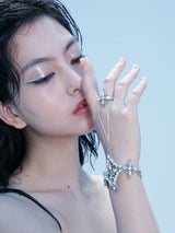 CrystalHand Chain Bracelet-"Radiant" Collections