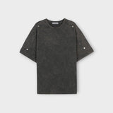 3TAP ウォッシュドリベット半袖Tシャツ（2色）