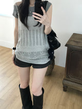 Hiki knitwear mini dress (one color)