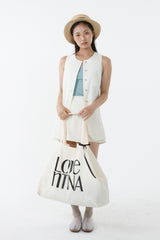 LEAN & LONG VEST_IVORY