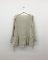 ルヴァンピンタックローブラウス (4color)