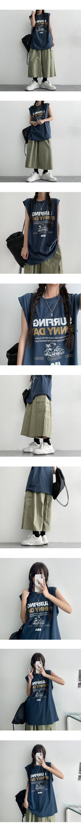 Moral Sleeveless (3 colors)