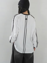 (UNISEX) 89 Line Long Sleeve T-shirt