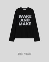 Text Regular Fit Long Sleeve
