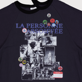 チョーカーロックTシャツ ネイビー