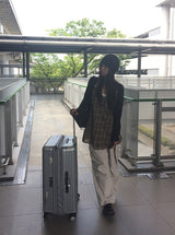 イトン フリル リブド シースルー カーディガン