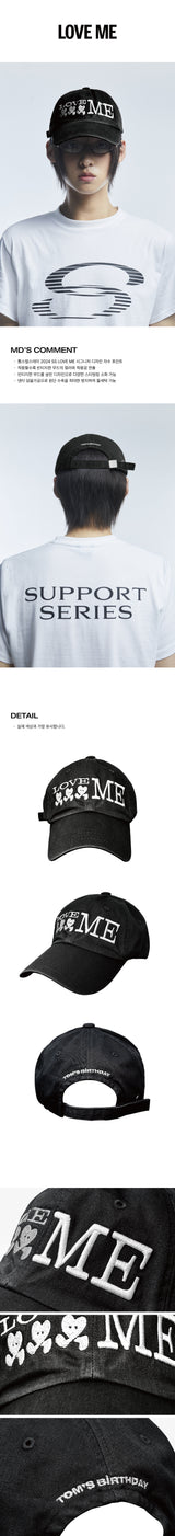 ラブミーウォッシングボールキャップ BLACK