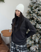 Carton Fleece Half-Turtleneck Tee