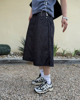 Haven Check Pocket Bermuda Denim Pants