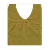 ホルターネックニットベスト_OLIVE