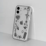 [MADE] Silver Dot Resin Case