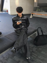 Chroma High Neck Knit Padding 2C