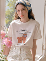 ROLA サングラスパピースタンダードフィットTシャツ ホワイト
