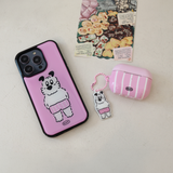 Pink pants epoxy bumper smartphone case