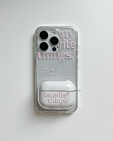 【MADE】 My favorite clear airpods case (airpods case only)
