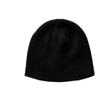 [mnem] Logo Short Beanie (black)
