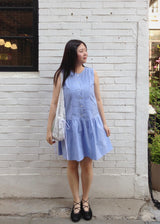[shiwonderful x voor] Floral Lace Shirring Shoulder Bag_White