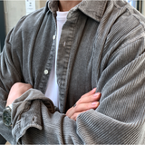  Fatal Overfit Corduroy Shirt