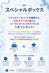 サマー クール ラッキー ボックス – バッグ＆クロージング セット